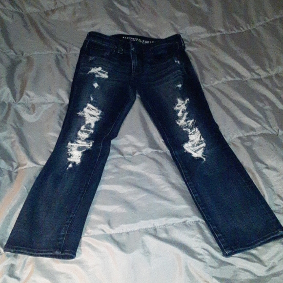 American Eagle Outfitters Pants - American Eagle artist crop jeans